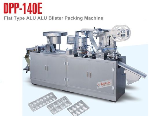 DPP-140E Kecil Alu Alu Blister Packing Machine untuk Produk Perawatan Kesehatan